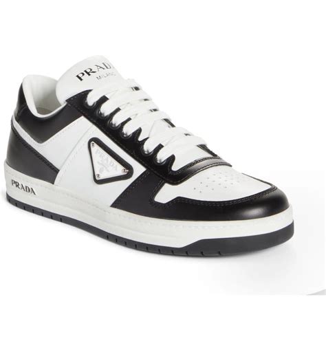 Prada Downtown Logo Low Top Sneaker (Women) 